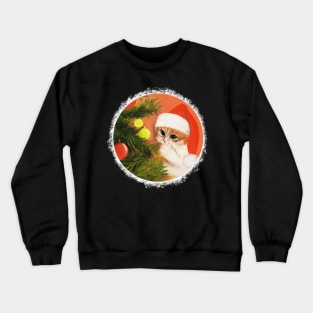 Christmas Kitty Crewneck Sweatshirt